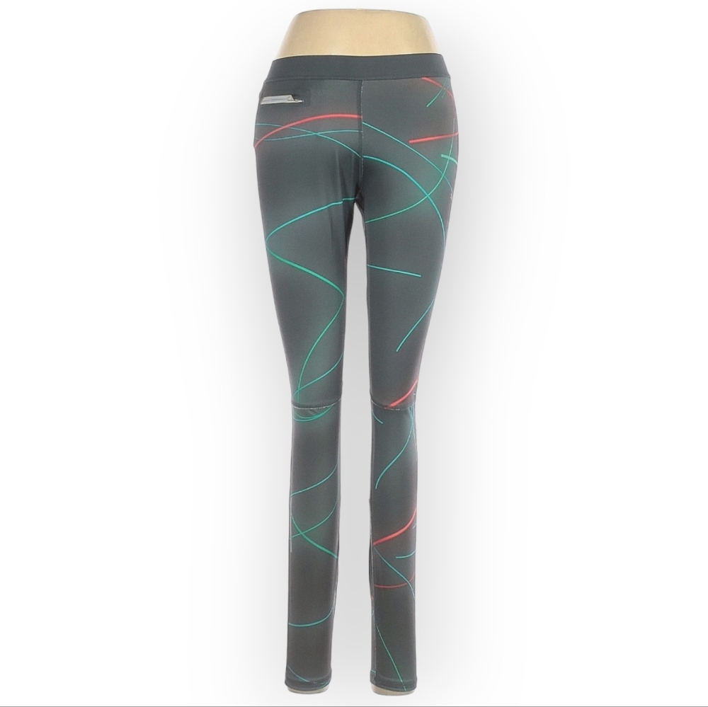 PUMA Womens Medium Multicolored Athletic Leggings